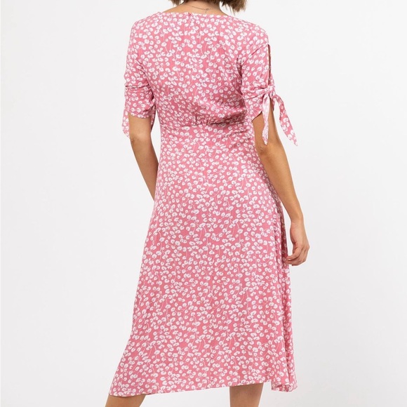 Paper Heart Pink MIDI tea dress🌸💖 - Picture 2 of 3